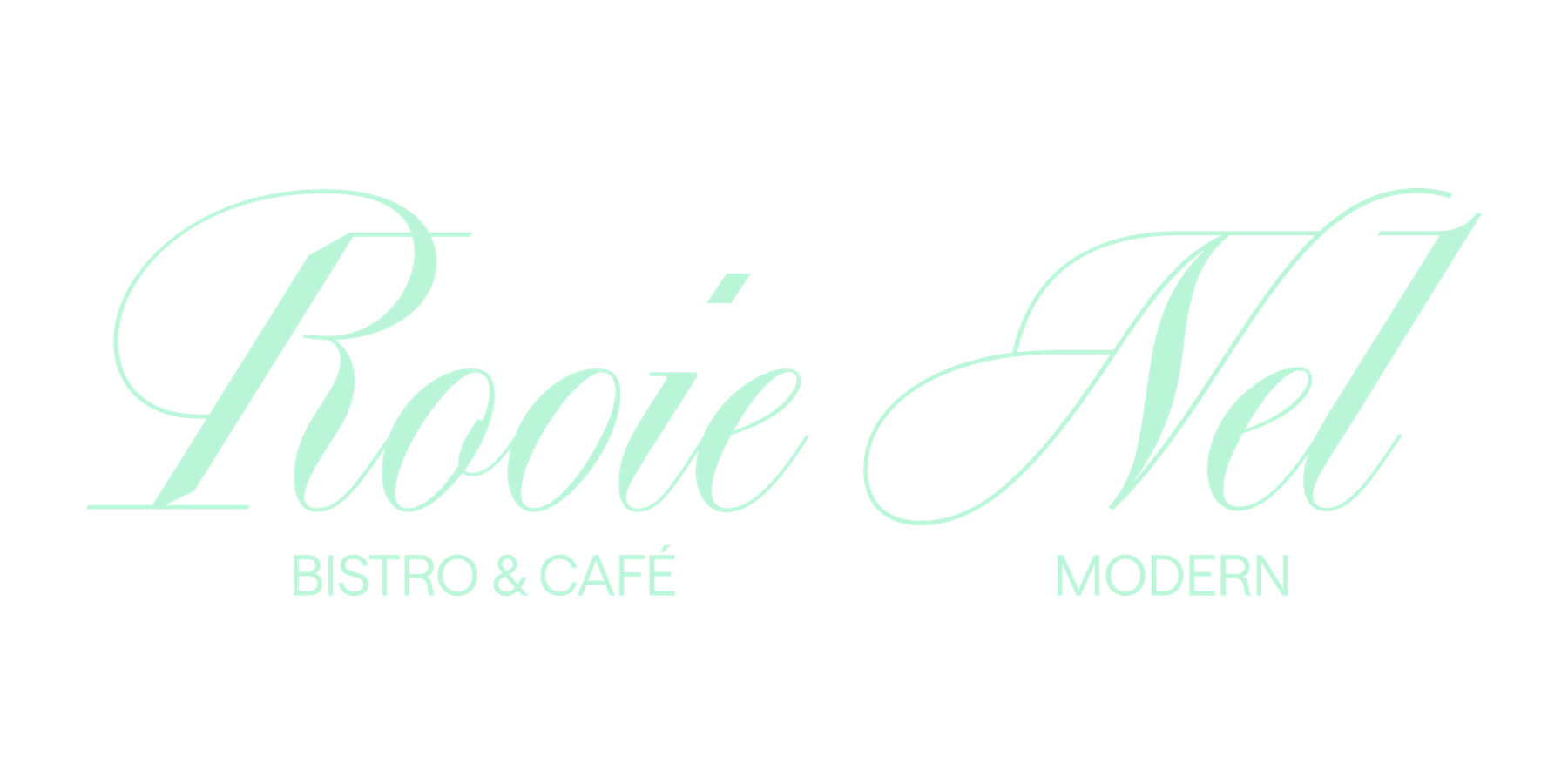 Rooie Nel — Bistro & Café · Modern